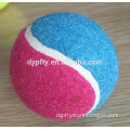 custom cheap assorted pink and blue color tennis balls for promotion